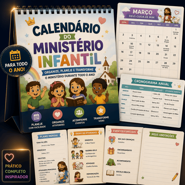 Bônus 04 - Calendário do Ministério Infantil